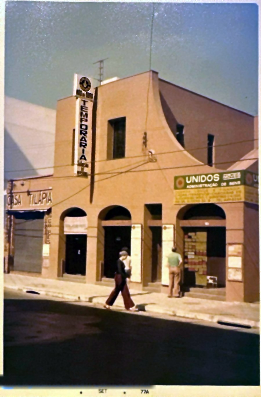 Fotografia histórica da Golden em Santo André, 1977
